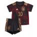 Germany Serge Gnabry #10 Replica Away Minikit World Cup 2022 Short Sleeve (+ pants)